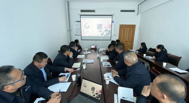 一公司黨支部召開(kāi)民主生活會(huì)及全體黨員會(huì)