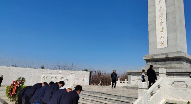 傳承紅色基因、清明祭英烈