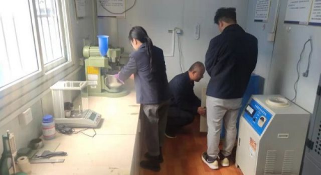 德州外環(huán)提升改造工程總監(jiān)辦工地試驗室儀器設備維護
