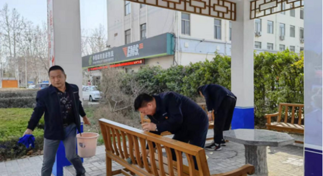 陽春三月，“雷鋒”在行動