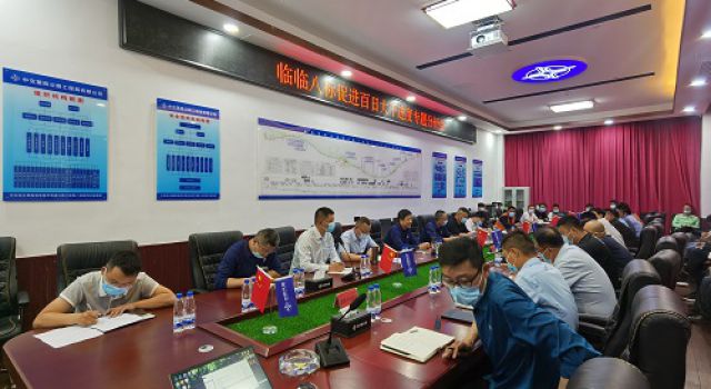 臨臨高速第六駐地辦召開進(jìn)度專題分析會