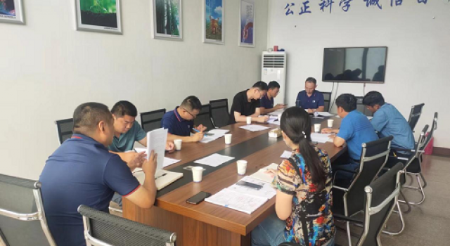 日照南沿海公路日鋼段高架工程七月份工地例會(huì)順利召開