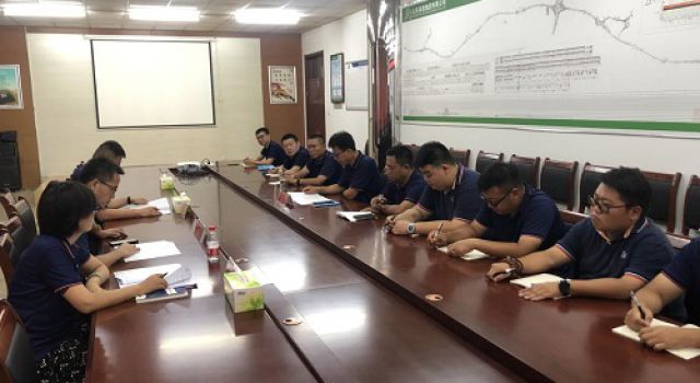 二公司對濟(jì)濰高速第二駐地辦進(jìn)行半年檢查