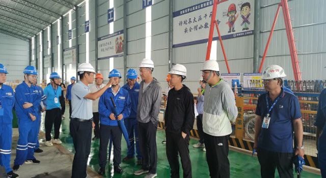 河南省交通運輸廳對安羅高速豫冀省界至原陽段項目進行半年質(zhì)量安全檢測