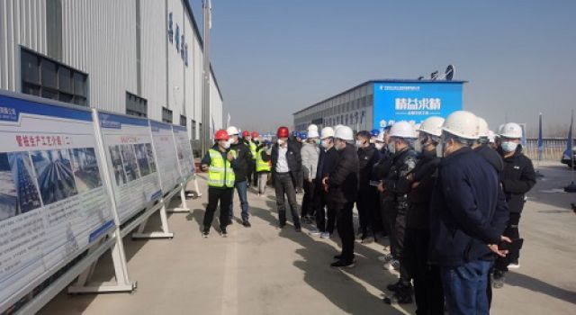 河南鄭輝高速公路有限公司到安羅高速進行觀摩學習