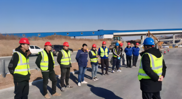 濟濰高速三合同綠化工程施工安全質(zhì)量技術交底會