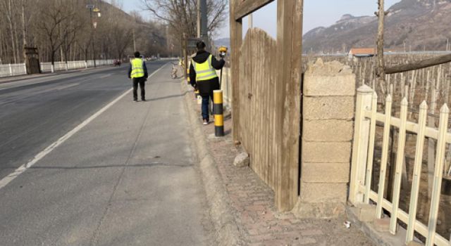 做好S317臨歷線(小峰口大橋至源泉大橋段)路面排水改造工程施工后期服務(wù)工作，助力博山公路、旅游事業(yè)發(fā)展