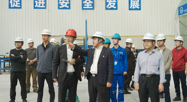 河南省交通建設(shè)技術(shù)中心到安羅高速豫冀省界至原陽段進(jìn)行智能梁場施工觀摩